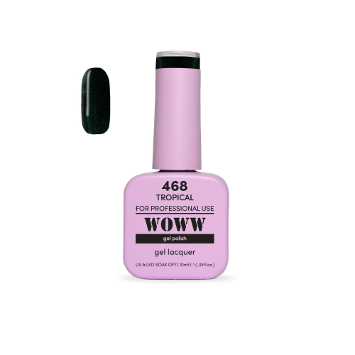 Ημιμόνιμο Βερνίκι New Woww Cosmetics 10ml Tropical - 468